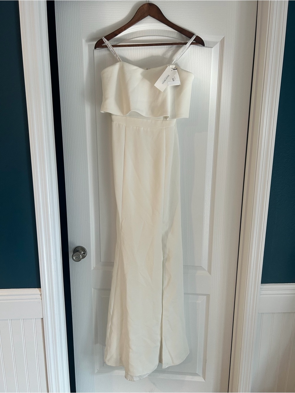 David's Bridal Ivory Bridal Gown